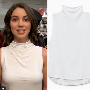 Babaton Vince medium white top